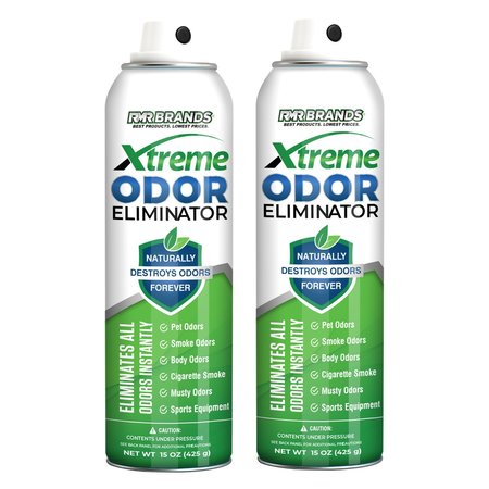 RMR BRANDS Xtreme Odor Eliminator Spray 15 Oz, 2PK RMROX15OZ-2PK